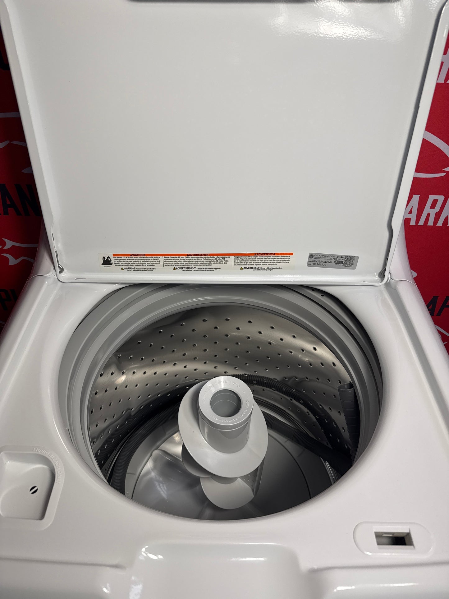 GE 4.0 cu ft Top Load Washer – GTW325ASWWW
