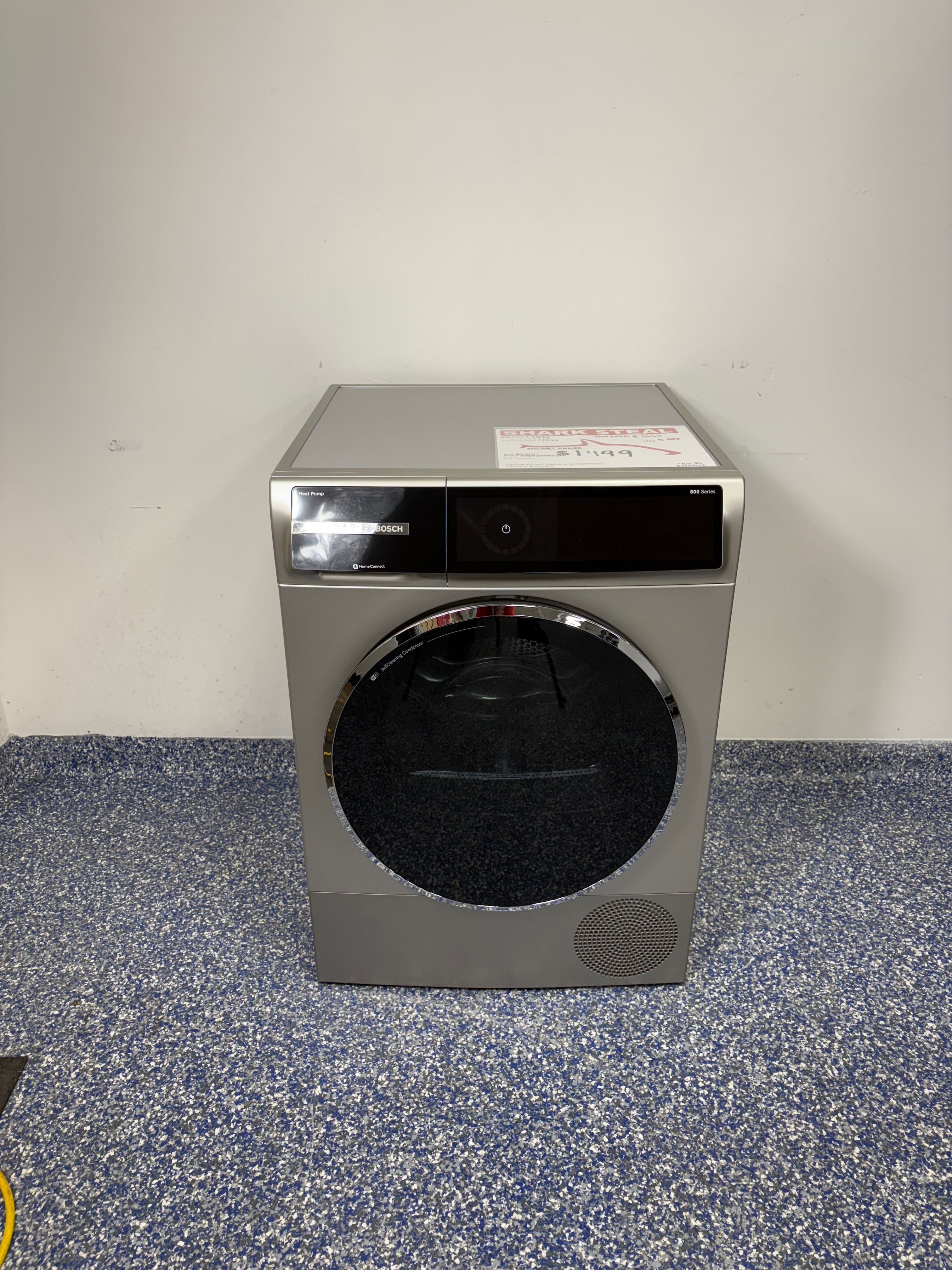 Front Load Bosch Smart Dryer at the Best Discount Appliance Store in Kansas City Area