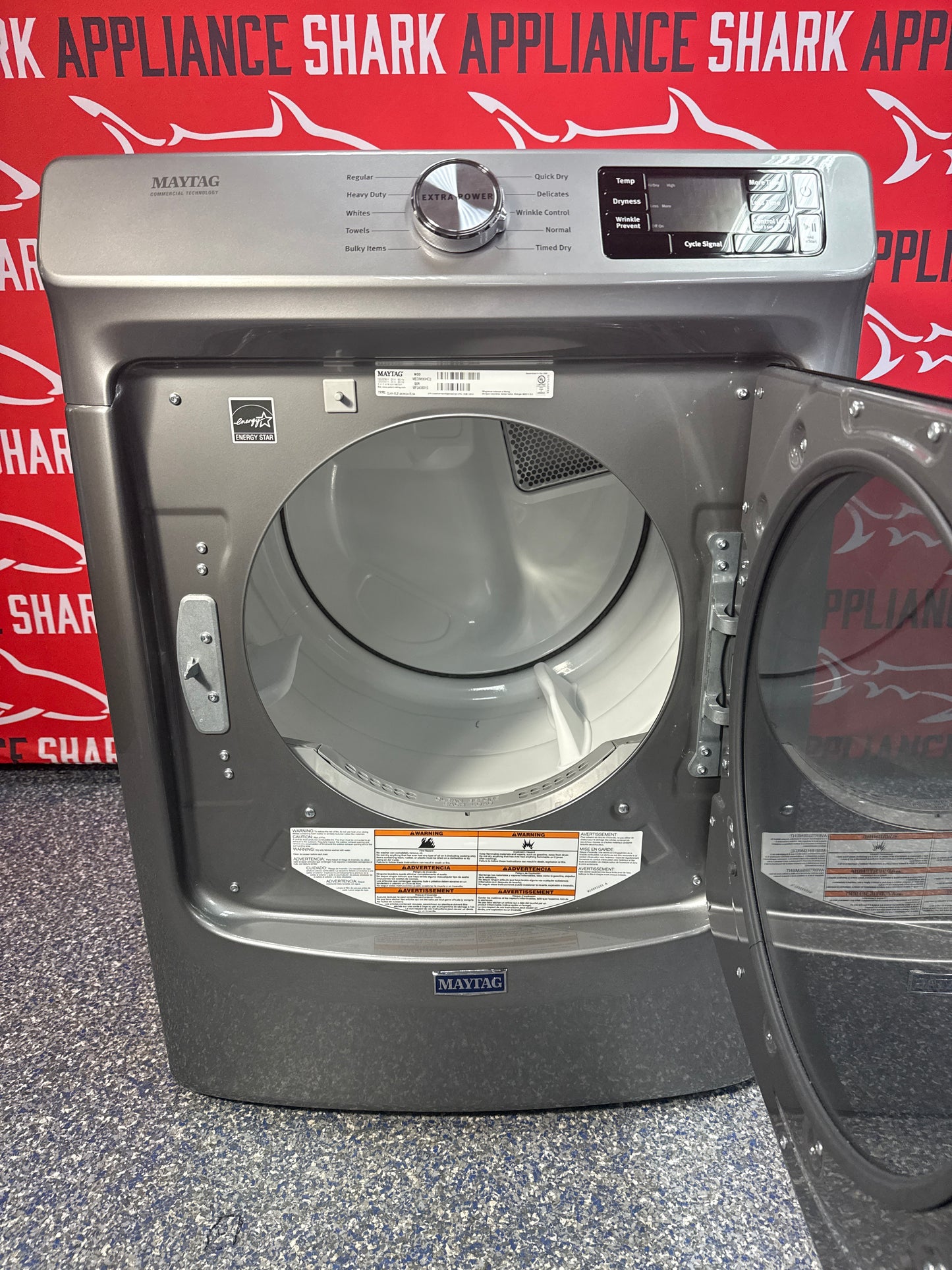 Maytag 7.3 Cu. Ft. Stackable Vented Electric Dryer with Extra Power 27" - MED5630HC