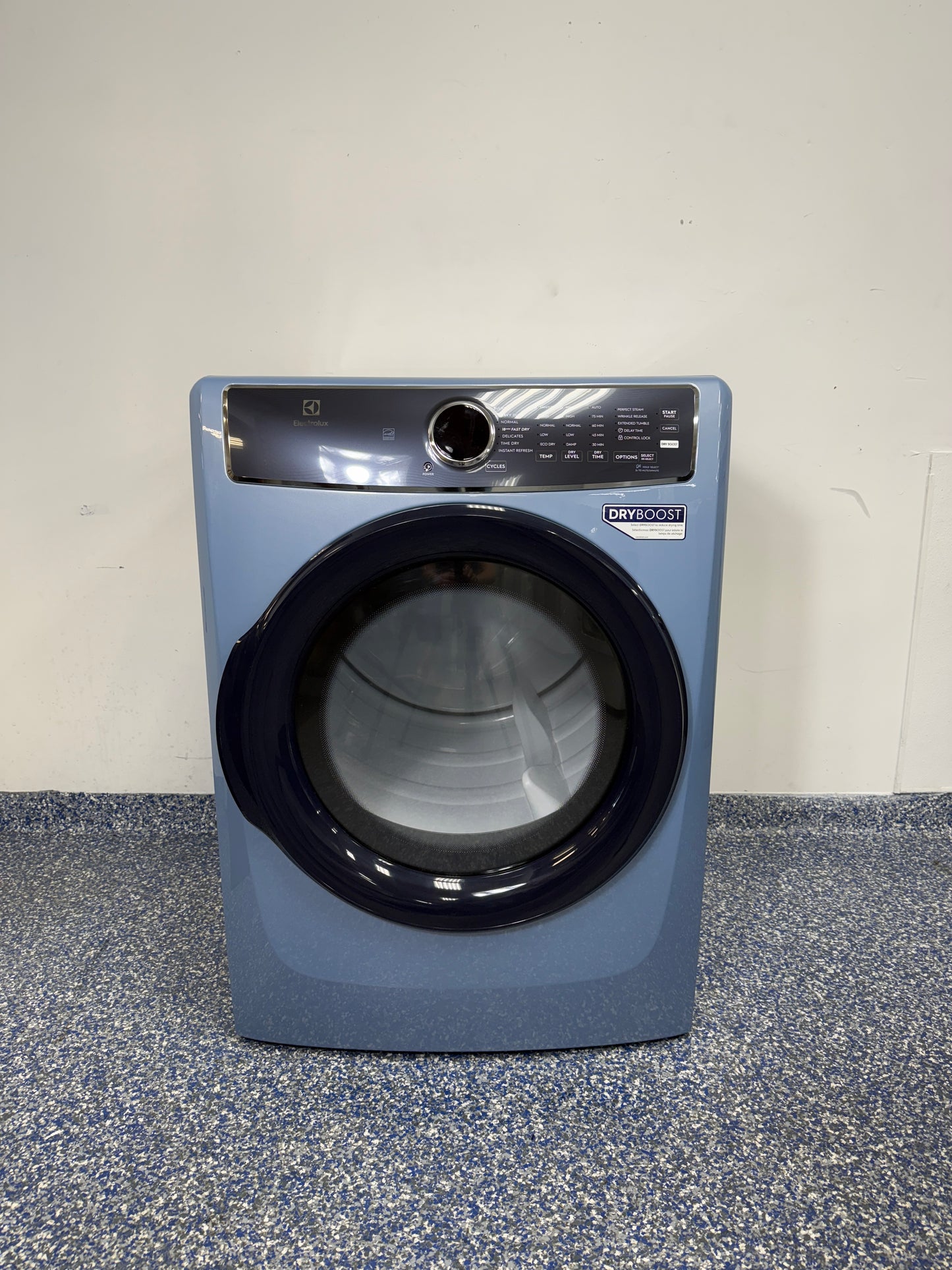 8 Cu.Ft. ELECTROLUX Electric Dryer with Perfect Steam, Instant Refresh, 7 Cycles, Moisture Sensor, Sanitize, 12 Hour Delay Start, and MATCHING WASHER at the Best Discount Appliance Store in Overland Park, Kansas