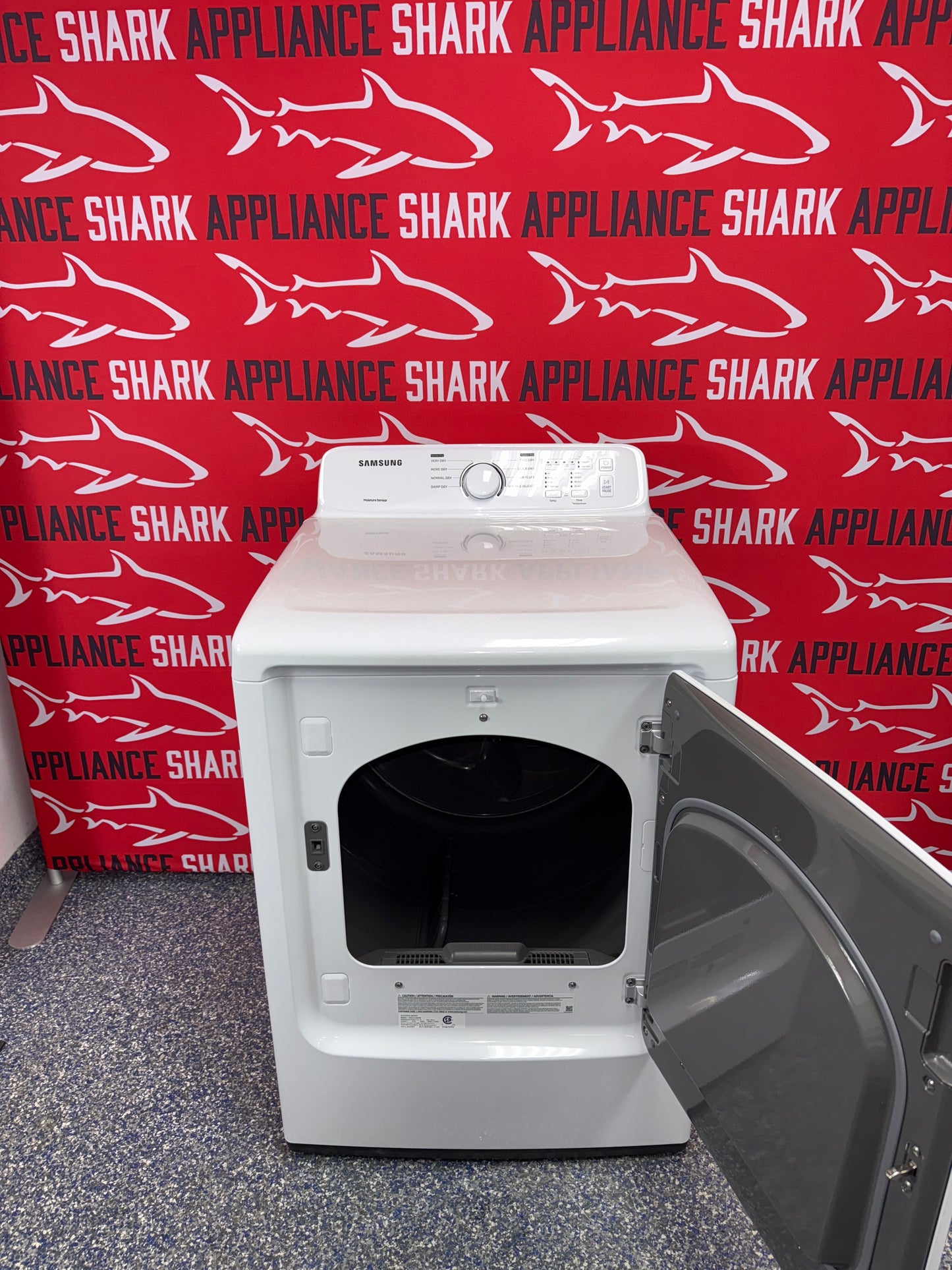 Discount SAMSUNG electric dryer at Appliance Shark in Overland Park, KS.