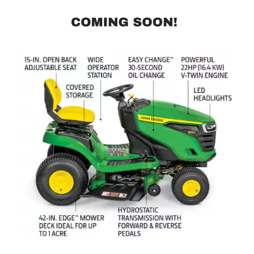 Discounted John Deere riding lawn mower at Appliance Shark. Kansas City's trusted scratch-dent appliance store.