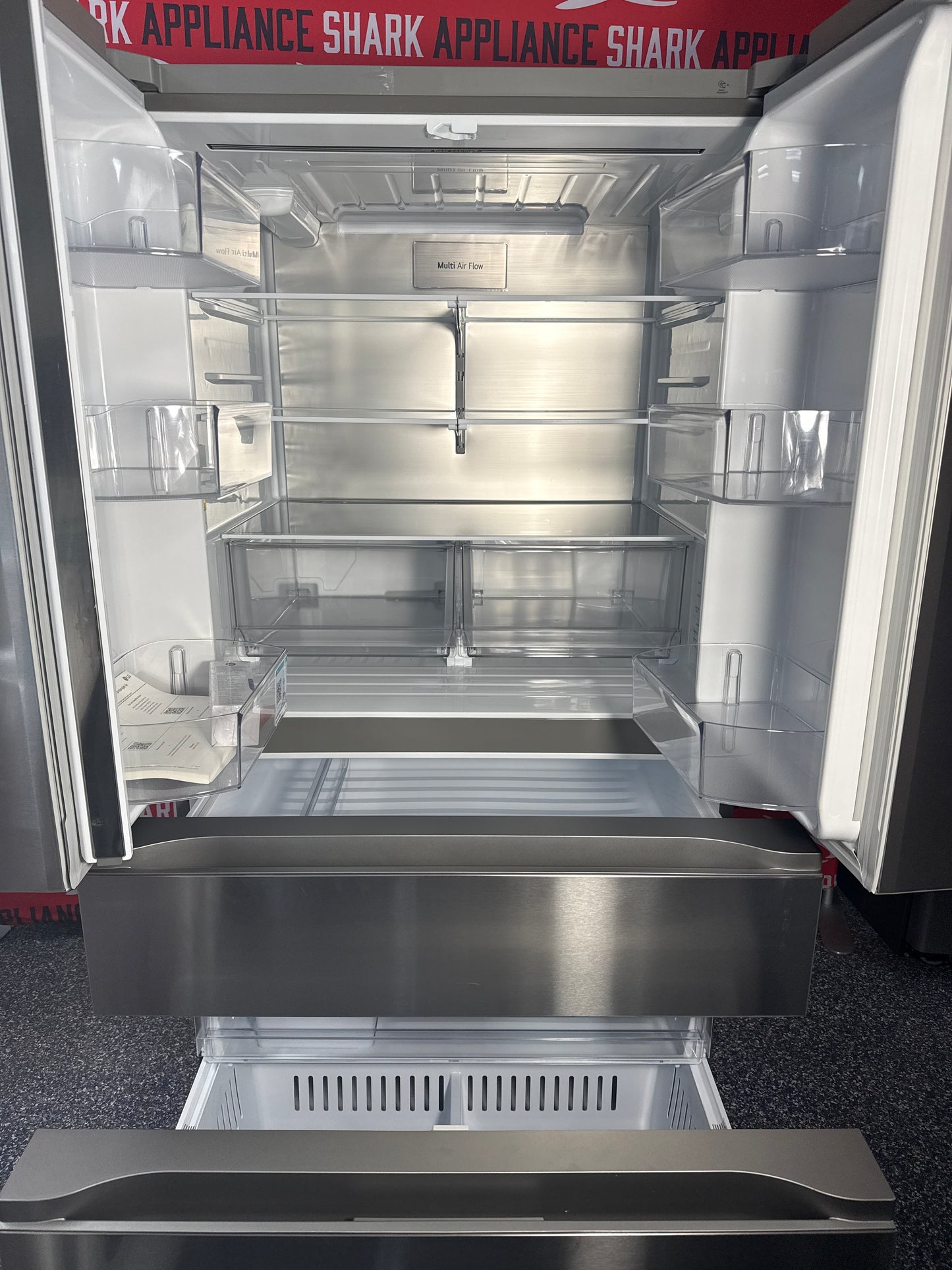 This LG refrigerator is available now at a discount at Appliance Shark in Kansas City.