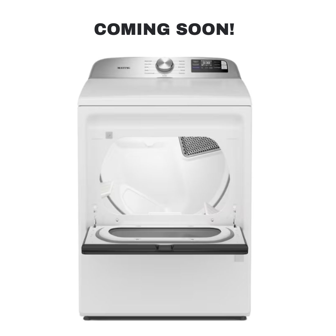 Scratch-dent MAYTAG electric dryer at Appliance Shark. Kansas City's best scratch-dent appliance store.