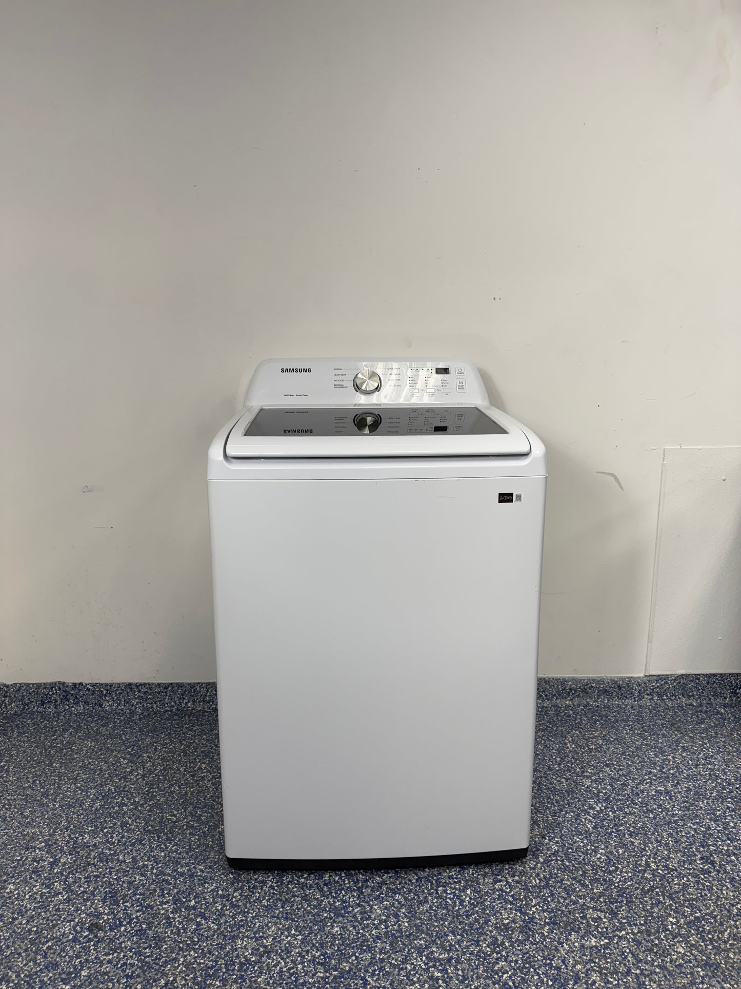 4.5 Cu.Ft. WA45T3200AW SAMSUNG Top Load Washing Machine with Large Capacity Deep Water Wash, and Self Clean Feature at the Best Discount Appliance Store in Kansas City Metro