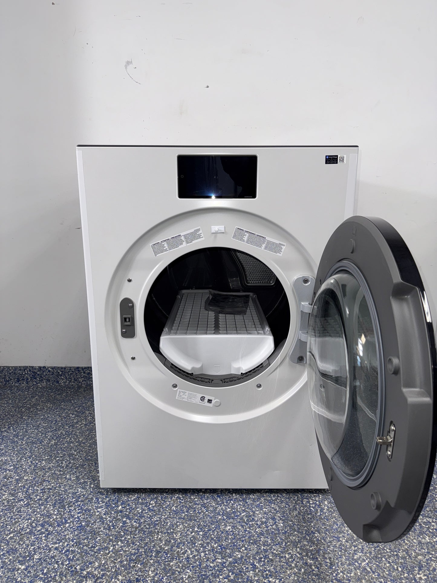 Scratch-dent SAMSUNG electric dryer at Appliance Shark. Kansas City’s best dryer store.