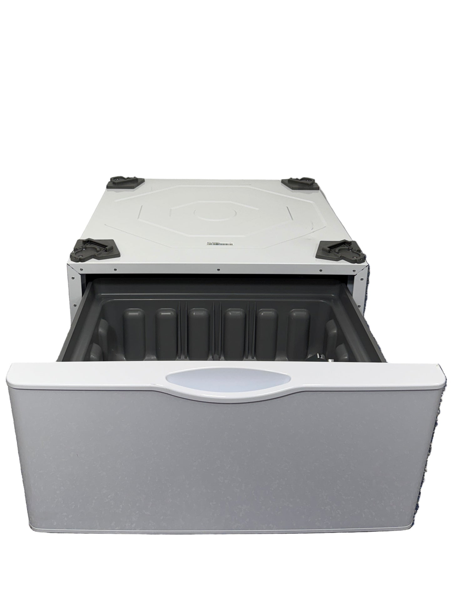 27 In Samsung Pedestal Drawer for Washer and Dryer in White at the Best Discount Appliance Store in Kansas City Metro
