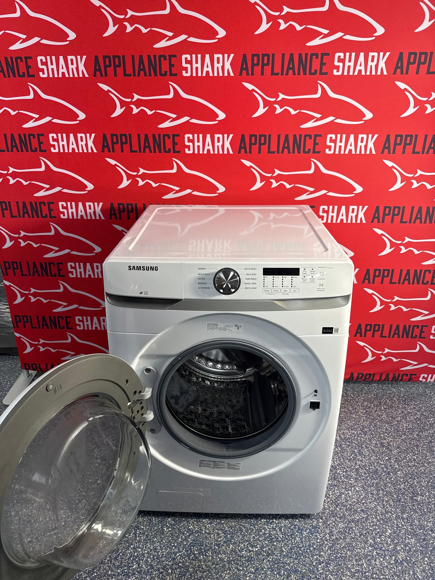 Affordable SAMSUNG front load washer at Appliance Shark. Kansas City’s best appliance store.