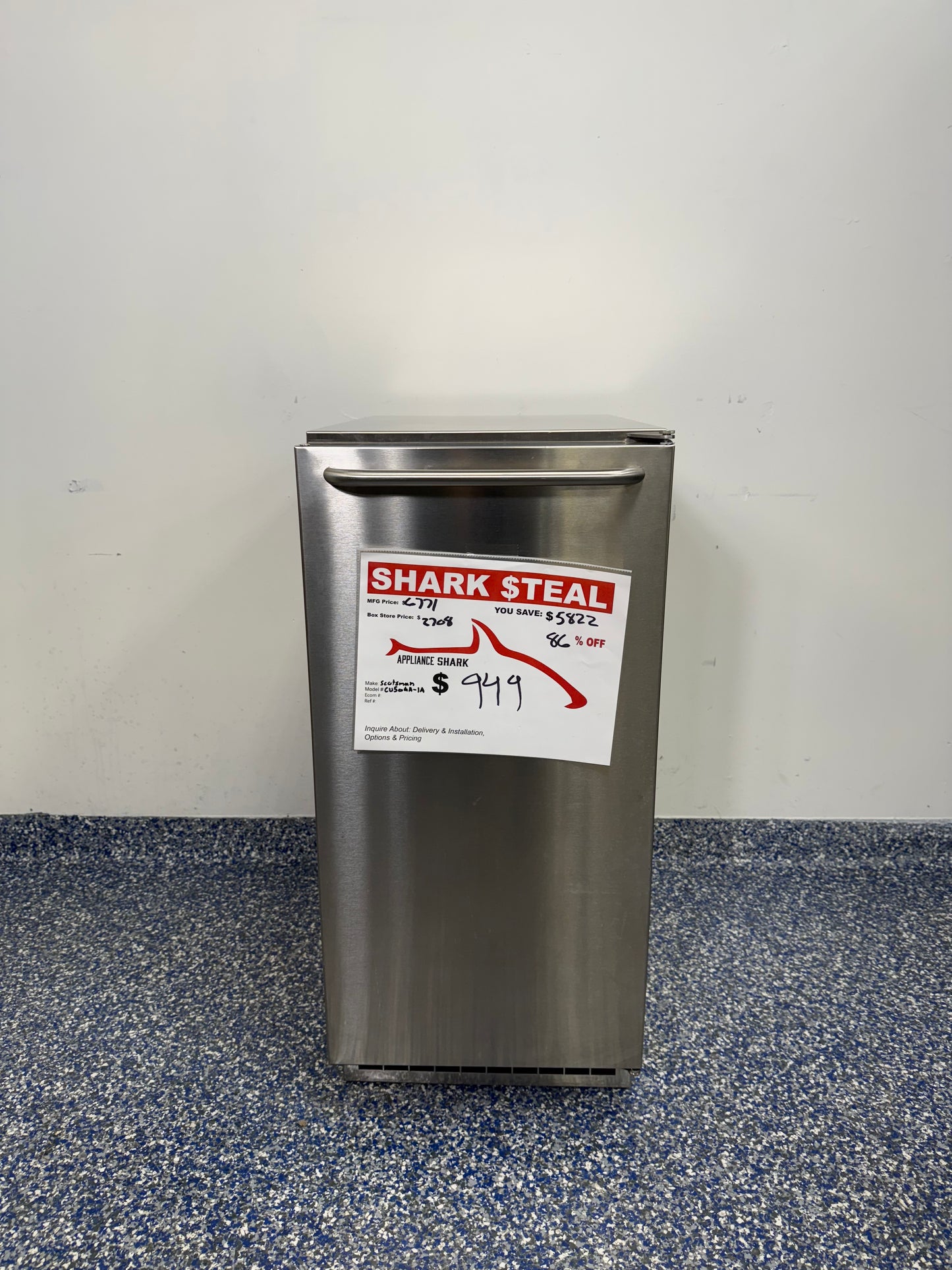 Certified Refurbished Scotsman Ice Maker at Appliance Shark in Kansas City Metro for EXTREME Discount!
