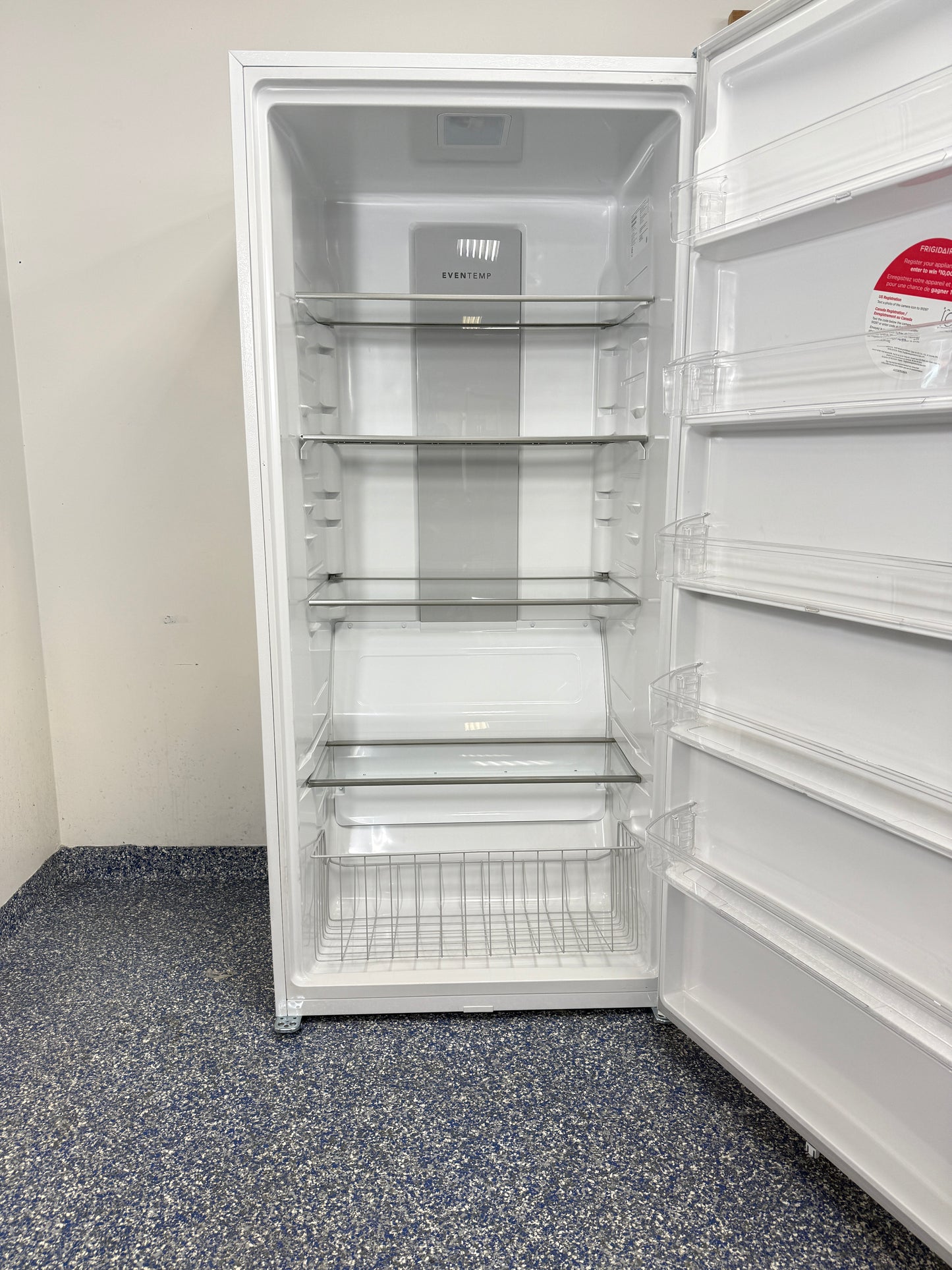 20 Cu.Ft. FRIGIDAIRE Upright Freezer is Garage Ready, Frost-Free, with Power Outage Support, EvenTemp Cooling System at Appliance Shark Scratch and Dent Appliance Store in Overland Park, Kansas