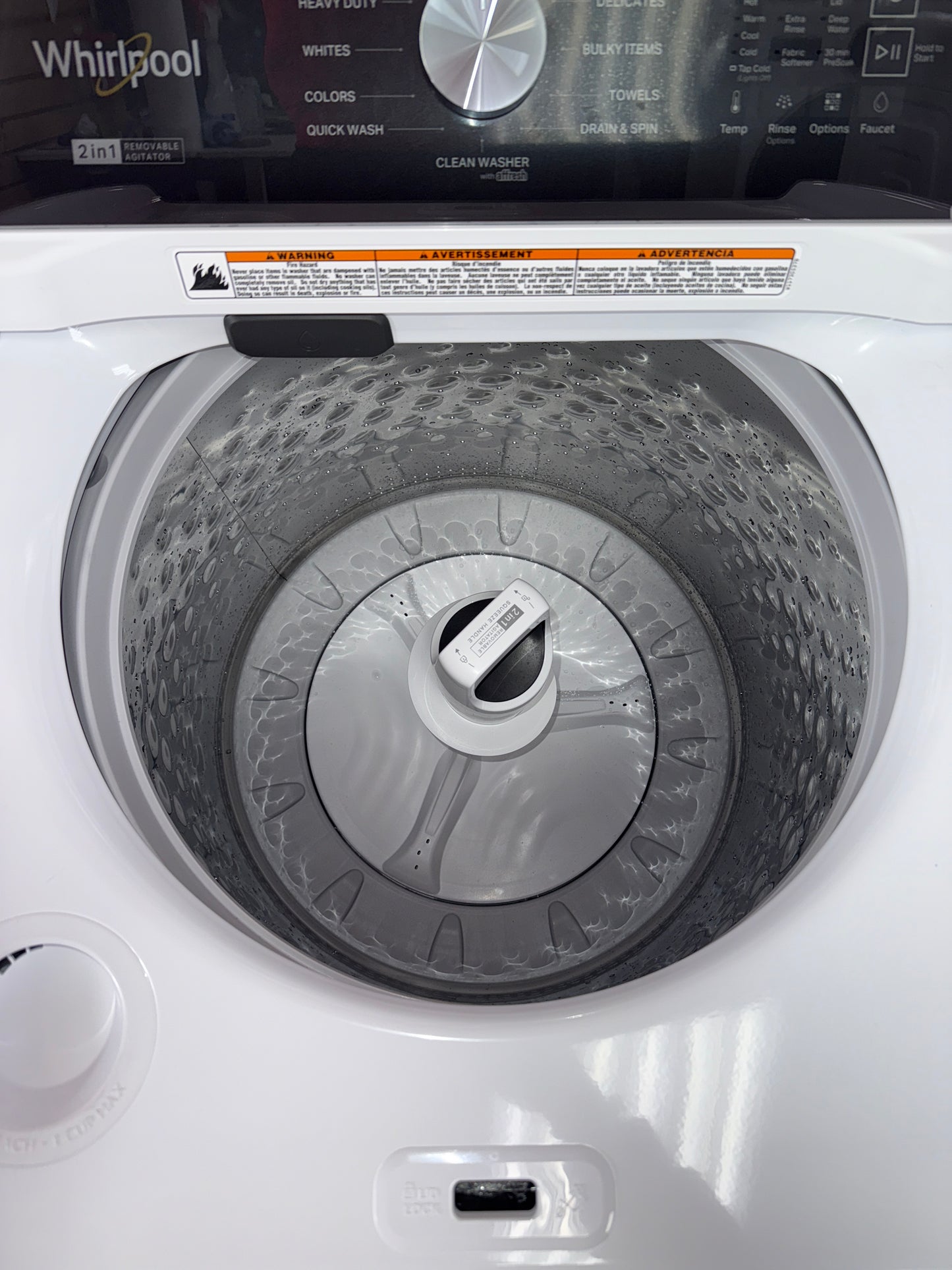 Shop a discount WHIRLPOOL top load washer at Appliance Shark in Overland Park, KS.