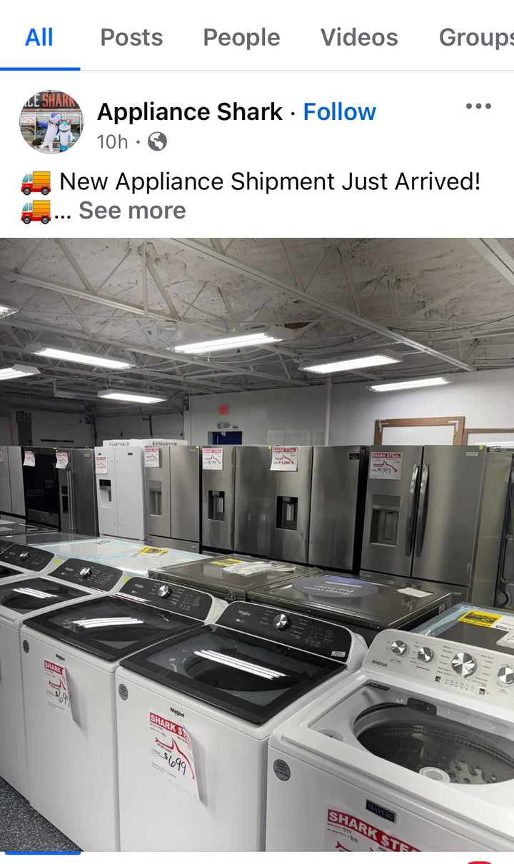 Appliance Shark Facebook Profile: Join Our Facebook Page