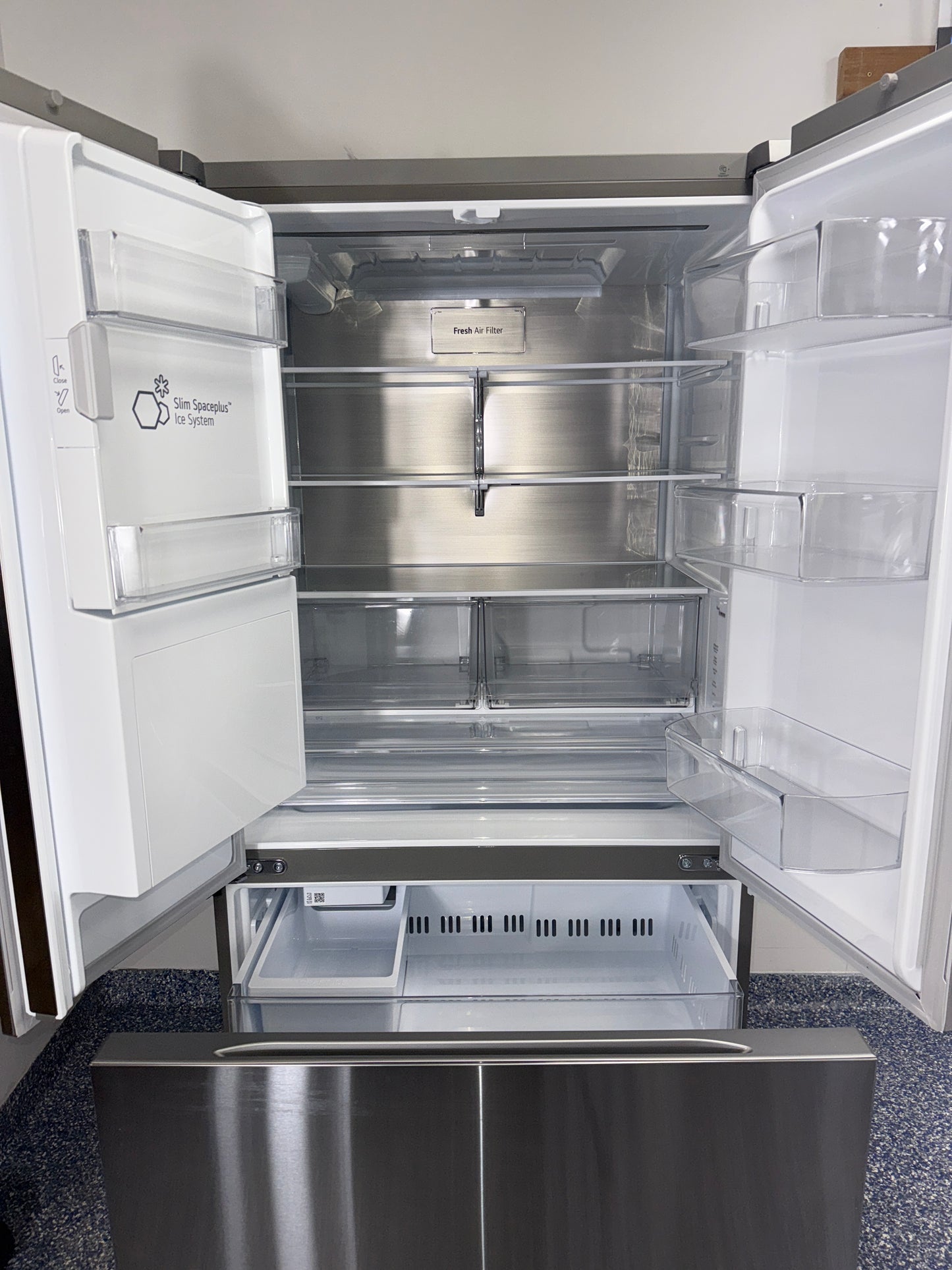 LG LRFXC2606S Door Cooling+™ vent system interior view Kansas City kitchen