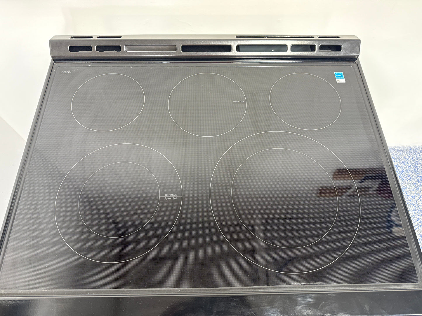 LG LSEL6333XE slide-in electric range with Air Fry and True Convection, offered as a scratch and dent discount in Kansas City.