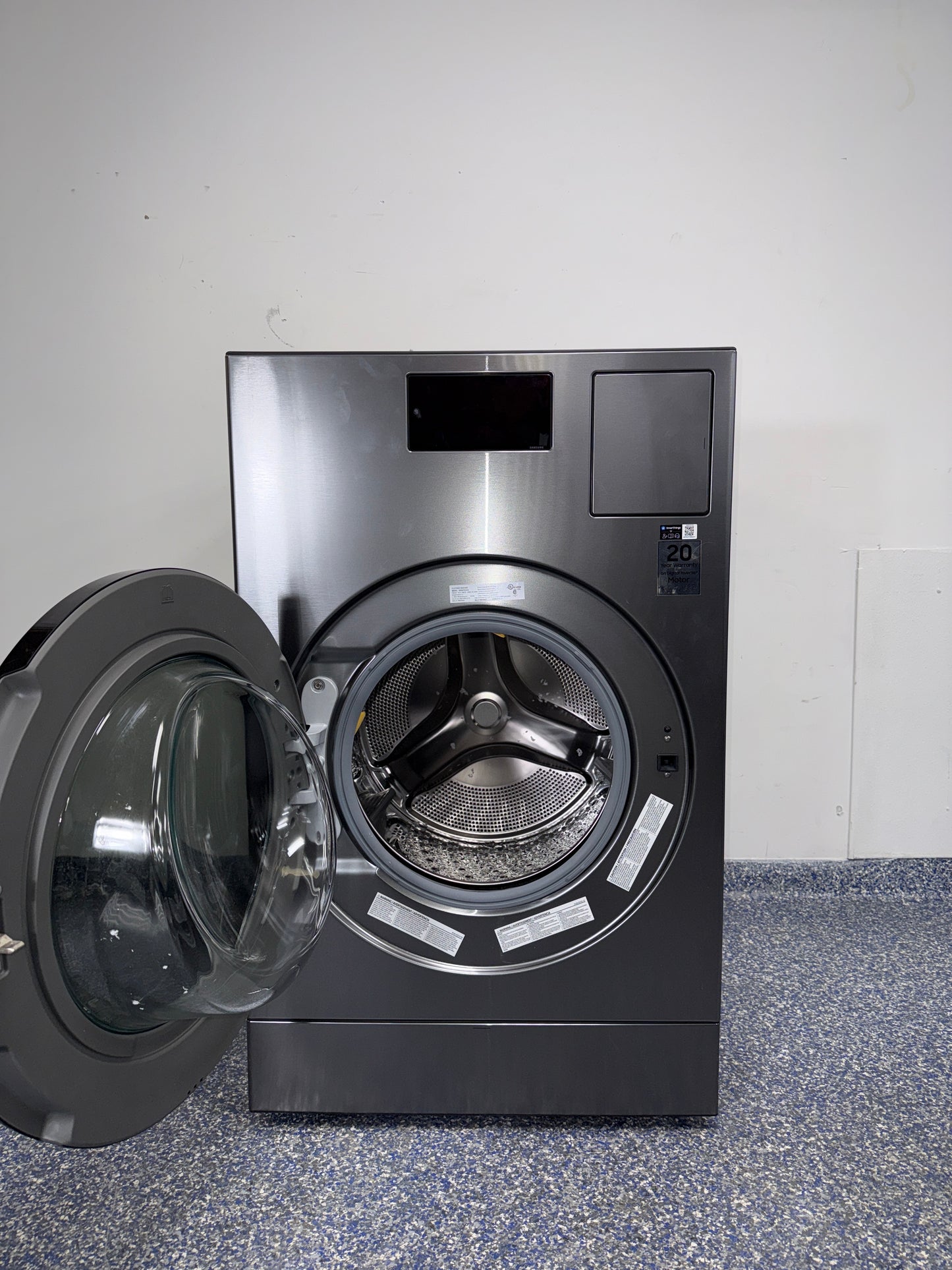 SAMSUNG WD90F53AVS washer dryer combo control panel in Overland Park near Kansas City