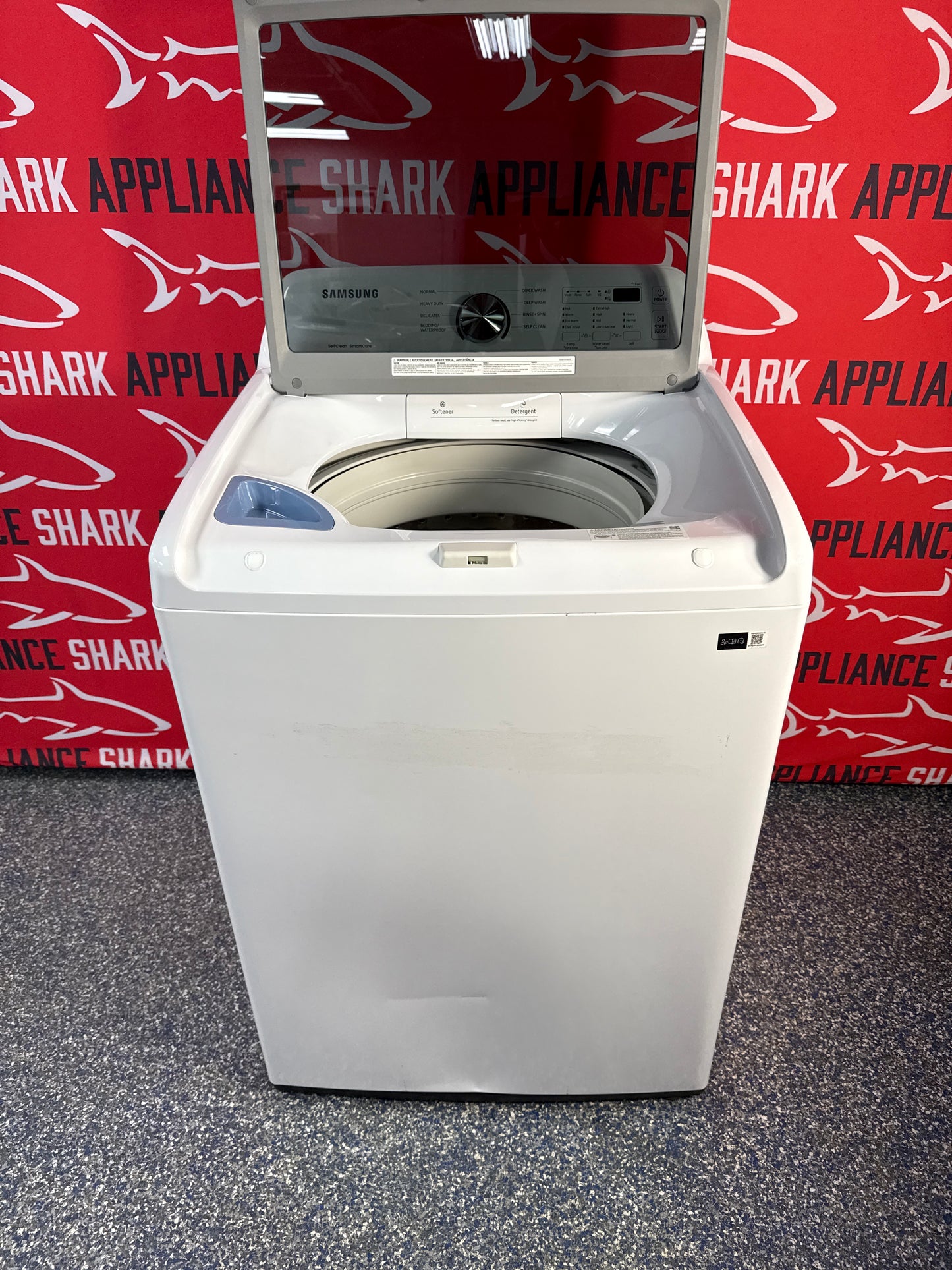 SAMSUNG 4.4 cu ft Top Load Washer – WA44A3205AW