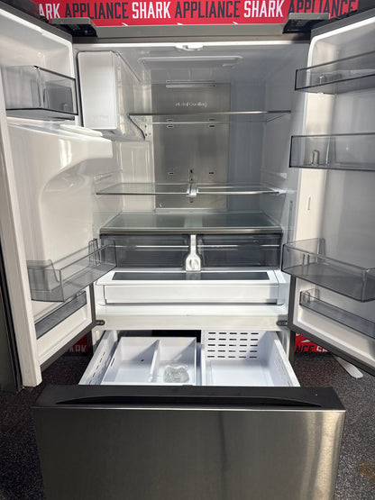 SAMSUNG 31 cu. ft. Bespoke AI 3-Door French Door Refrigerator 36" – RF32CG5400SRAA