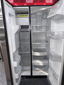 GE 25.3 cu ft Side by Side Refrigerator 36" - GSE25GYPHCFS