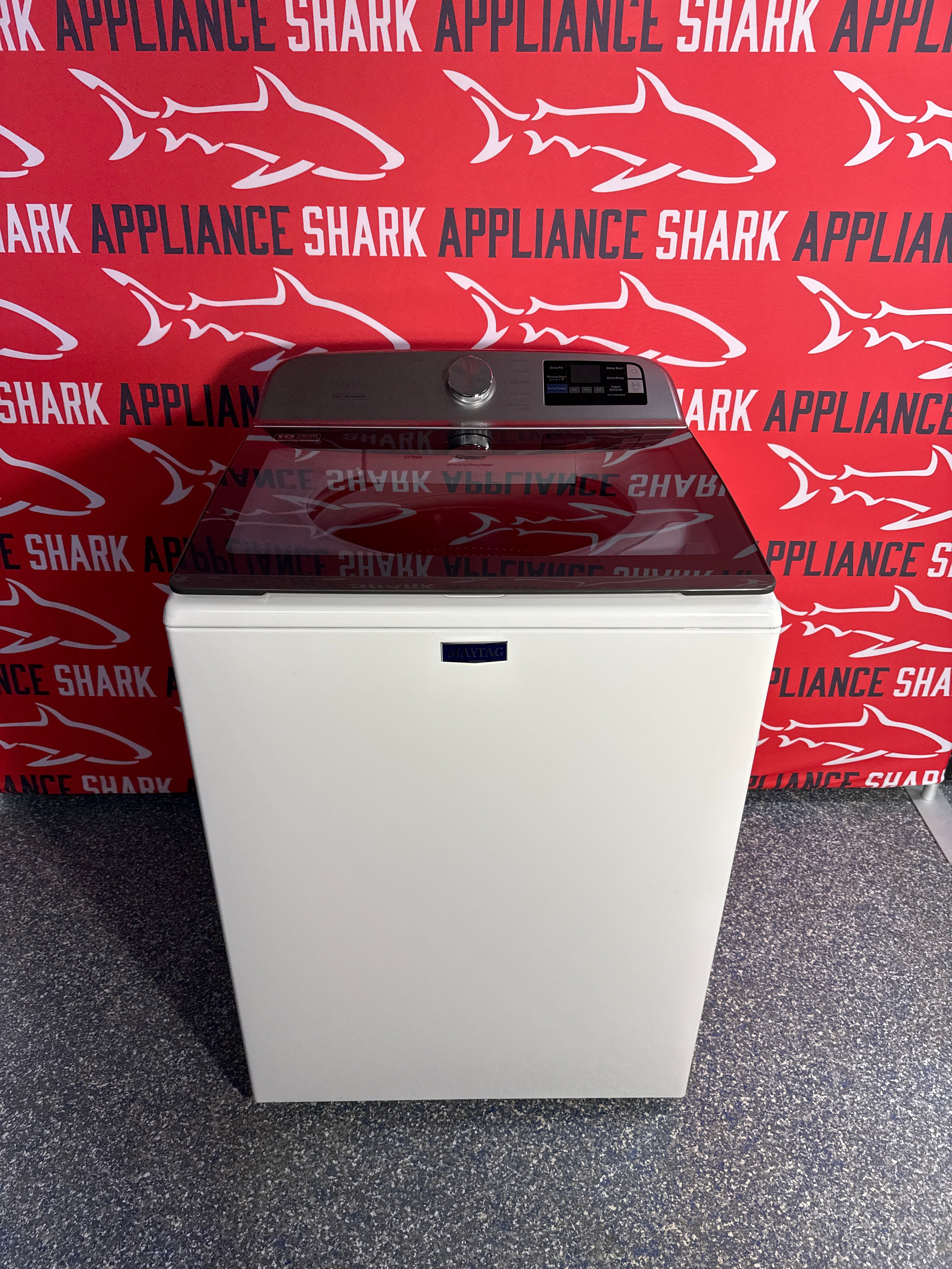 MAYTAG 5.2 cu. ft. High Efficiency Top Load Washer with Power Agitator – MTW6205RW
