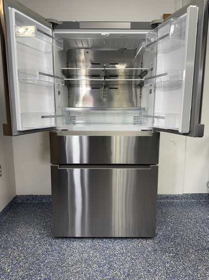 20.5 Cu.Ft. BOSCH 800 Series French Door Refrigerator with Touch Controls, Internal Water Dispenser, and Freezer Ice Maker at the Best Scratch and Dent Discount Appliance Store in the Kansas City Area