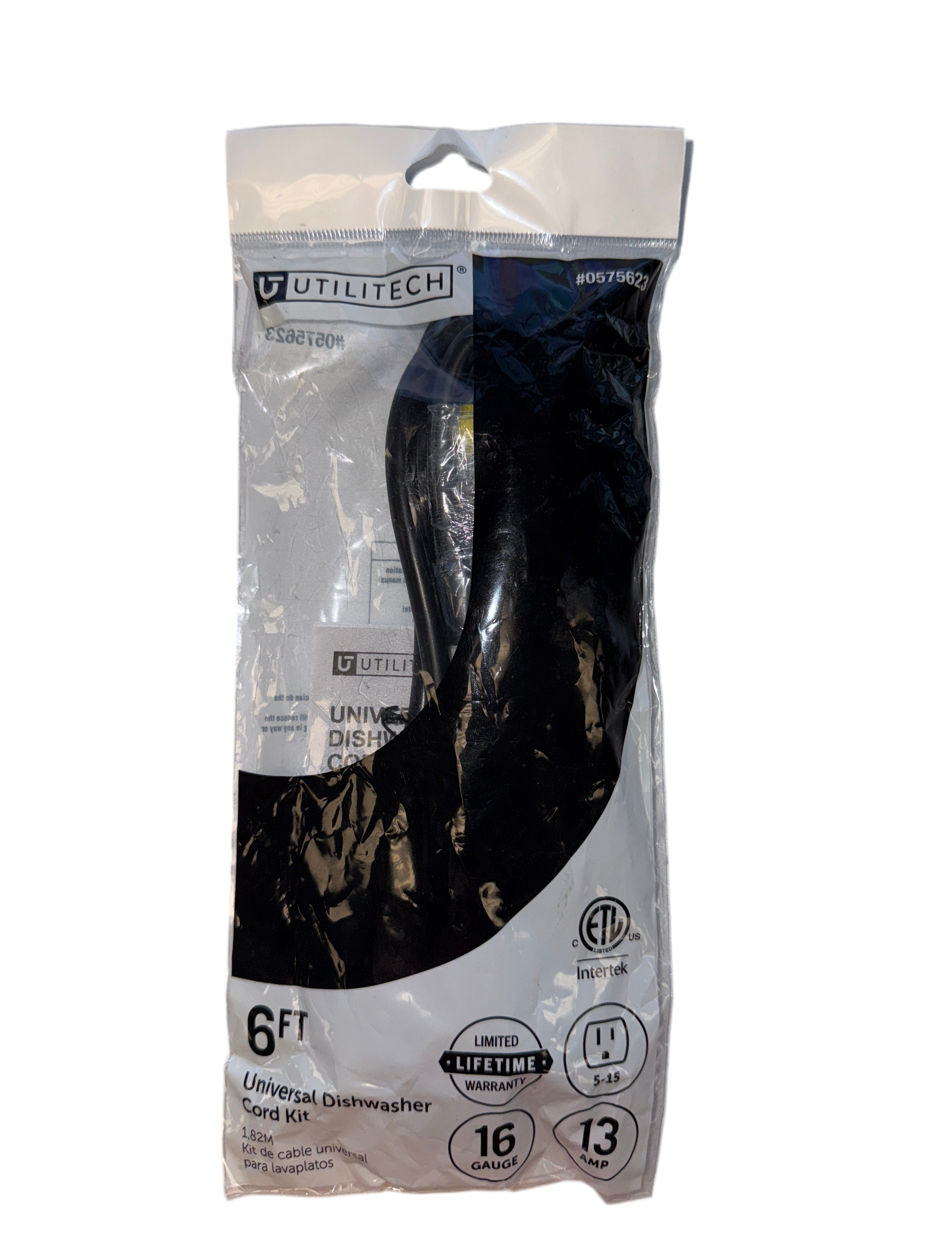 UTILITECH Universal Dishwasher cord 6ft