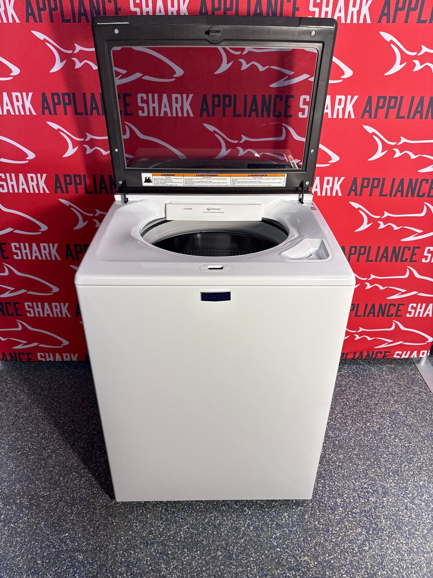 MAYTAG 5.2 cu. ft. High Efficiency Top Load Washer with Power Agitator – MTW6205RW