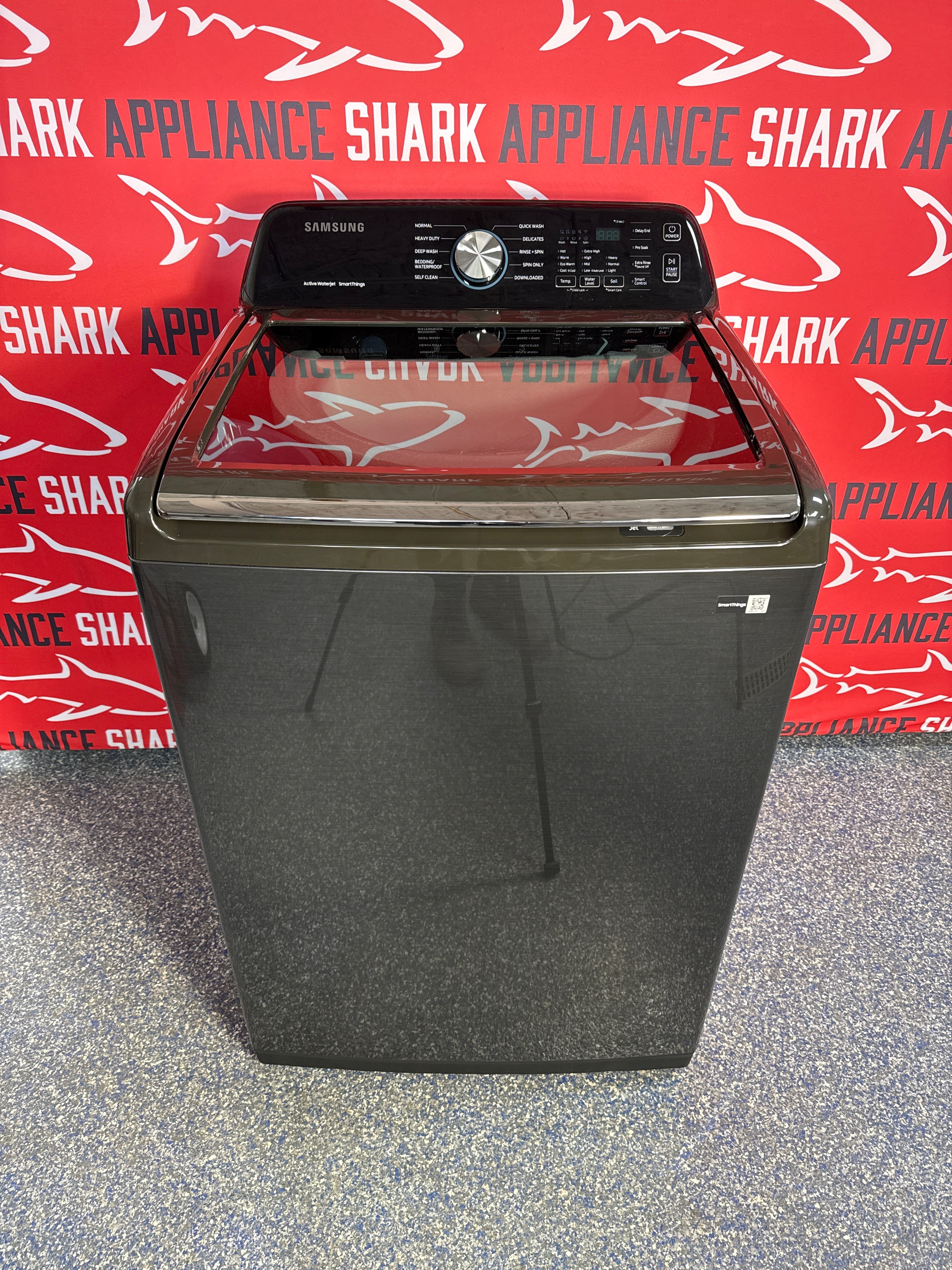 SAMSUNG 4.7 cu. ft. Top Load Washer – WA47CG3500AV