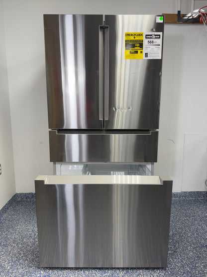 VitaFresh
4-Door French Door Refrigerator - Scratch &amp; Dent Sale!

20.5 Cu.Ft. BOSCH 800 Series Refrigerator is a Perfect Fit for Your Home! With a Fingerprint Resistant Exterior, Touch Controls, and Wi-Fi Connectivity, This Refrigerator Is Easy and Efficient to Use! Featuring an Internal Water Dispenser, Ice Maker, Automatic Defrost, and Quick Freeze
