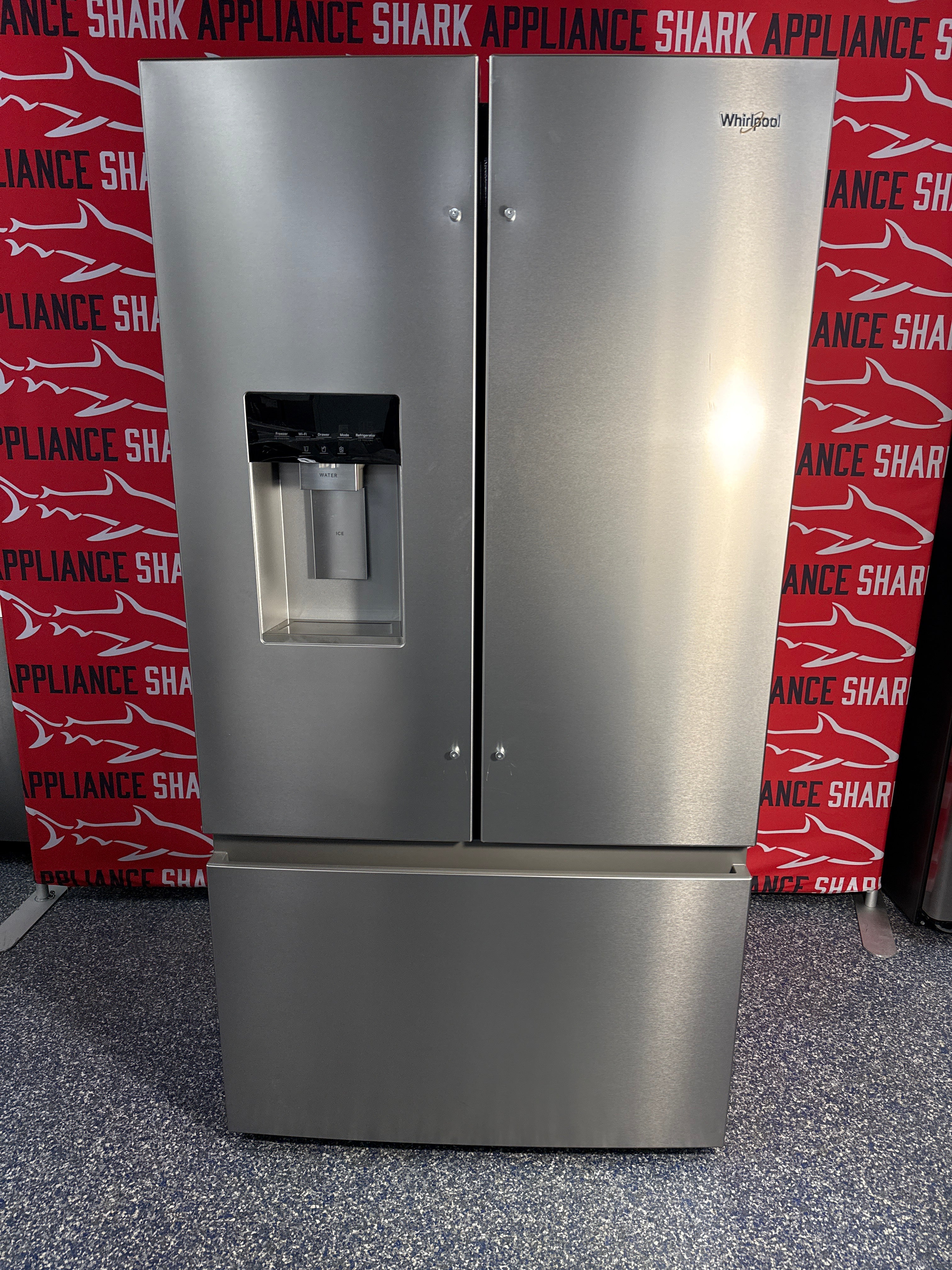 WHIRLPOOL 23 cu. ft. True Counter-Depth French Door Refrigerator with Dual Ice Makers 36" - WRFC5236RZ