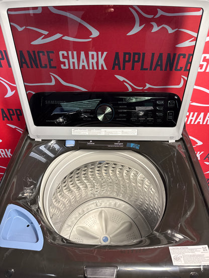 SAMSUNG 4.7 cu. ft. Top Load Washer – WA47CG3500AV