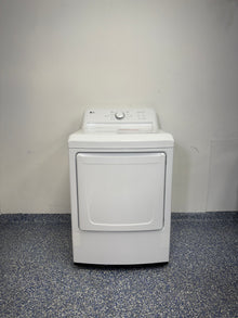 7.3 Cu.Ft. LG Electric Dryer with LoDecibel Quiet Operation, Reversible Door, and FlowSense Duct Clogging & Lint Filter Indicators at the Best Scratch and Dent Appliance Store in the KC Area