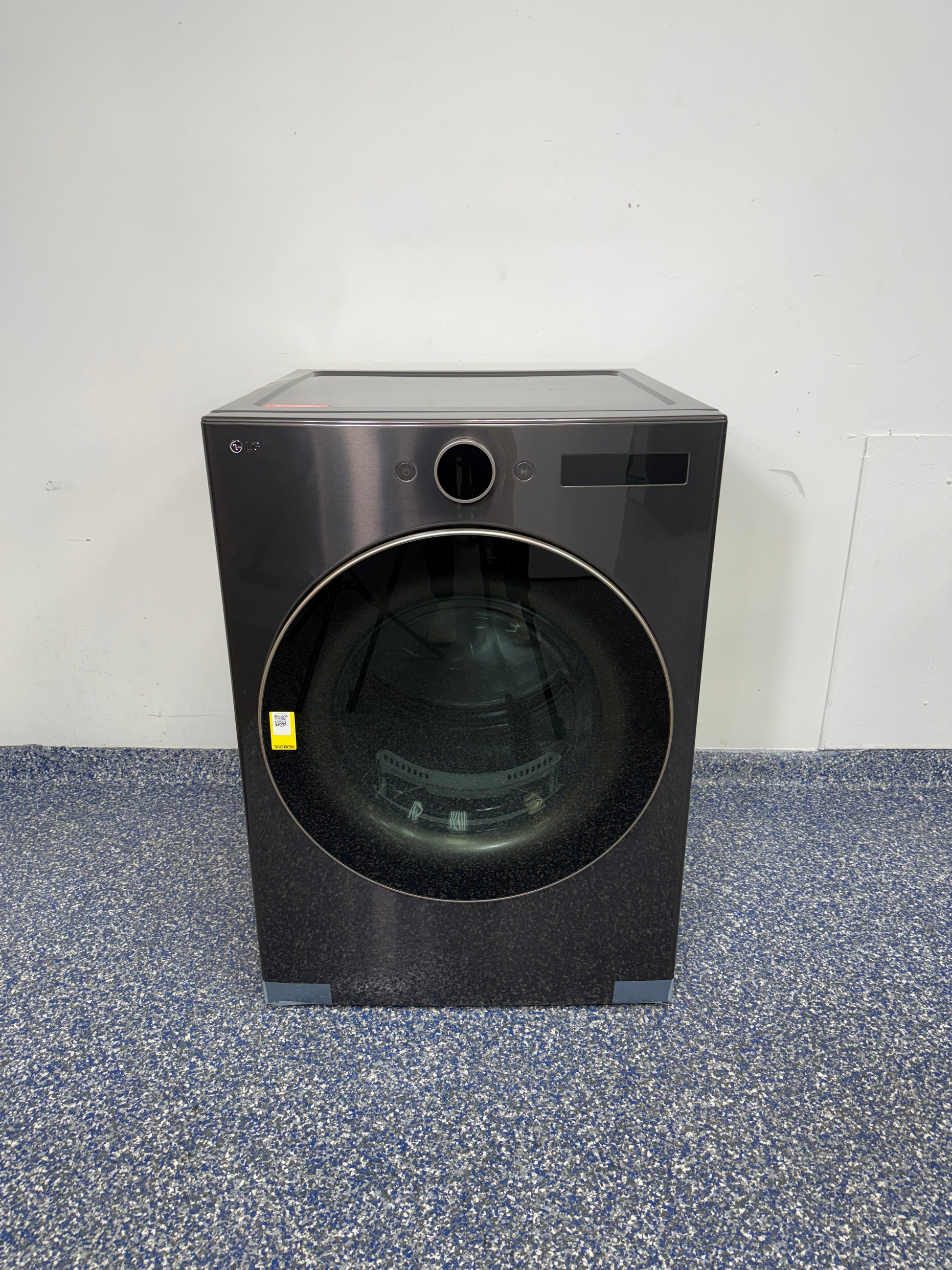 7.4 Cu.Ft. LG Stackable Smart Gas Dryer with 11 Cycles, Sensor Dry, Wrinkle Care, ThinQ, TurboSteam & SteamFresh, LoDecibel, FlowSense Duct Clogging & Lint Filter Indicators at the Best Discount Appliance Store in KC Metro