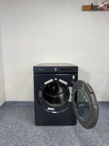 7.6 Cu.Ft. SAMSUNG Bespoke Stackable Smart Electric Dryer with 20 Preset Cycles, Including, Sensor Dry, AI OptiDry, Steam Sanitize+, and Super Speed Dry at Appliance Shark Discount Appliance Store in Overland Park, Kansas