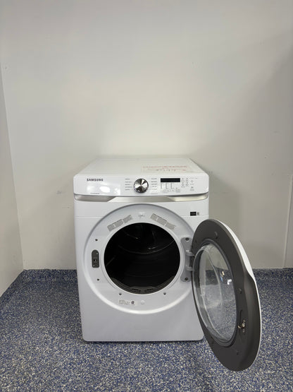 Electric Samsung Dryer with Ten Cycles at Appliance Shark in KC Area. 