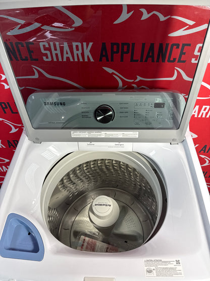 SAMSUNG 4.4 cu ft Top Load Washer – WA44A3205AW