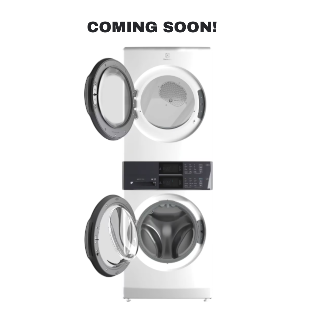Discount Electrolux laundry tower at Appliance Shark in Overland Park, KS.