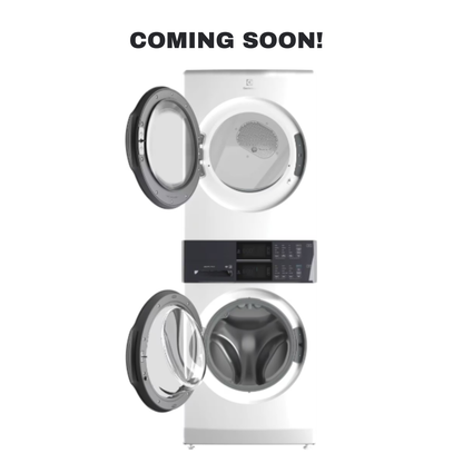 Discount Electrolux laundry tower at Appliance Shark in Overland Park, KS.