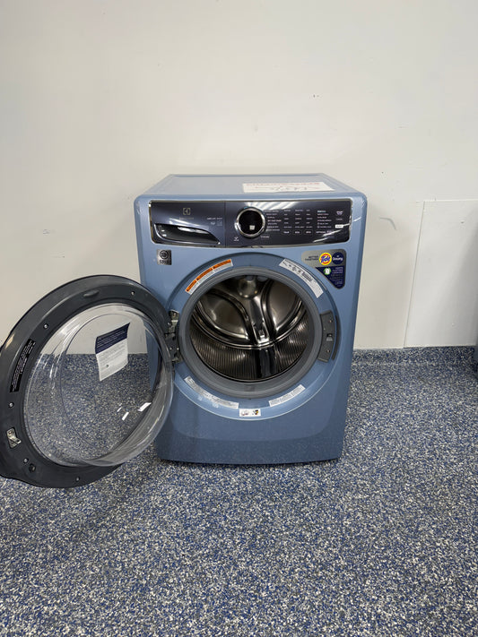 ELFW7437AG1 | 4.5 Cu. Ft. ELECTROLUX Stackable Washing Machine with Antimicrobial Protection, Vibration Reduction, High Efficiency Operation, and a Reversible Door at the Best Scratch and Dent Discount Appliance Store in the Kansas City Metro