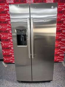 GE 25.3 cu ft Side by Side Refrigerator 36" - GSE25GYPHCFS