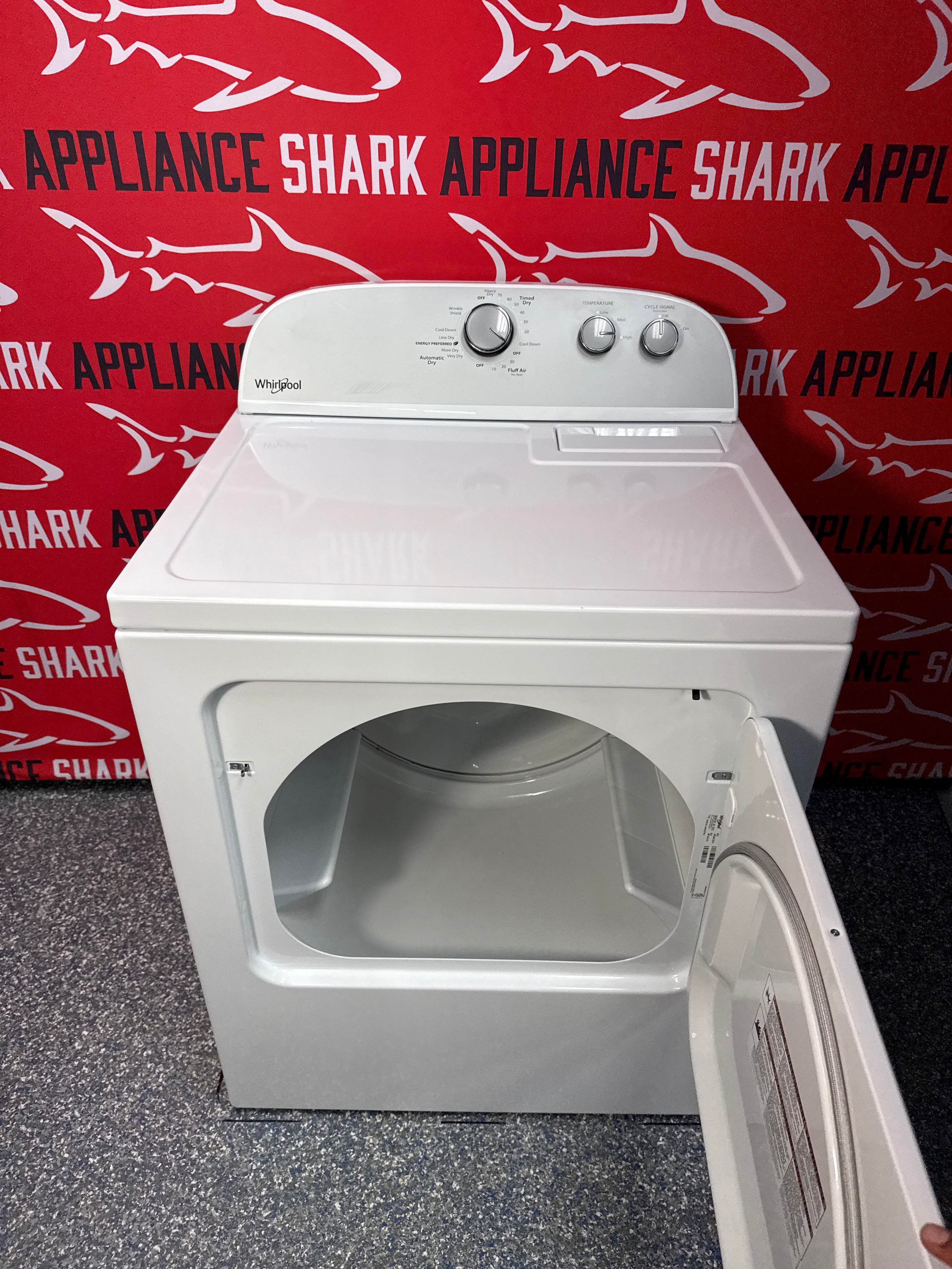 WHIRLPOOL 7.0 cu. ft. 29-in Electric Dryer – WED4815EW | Appliance