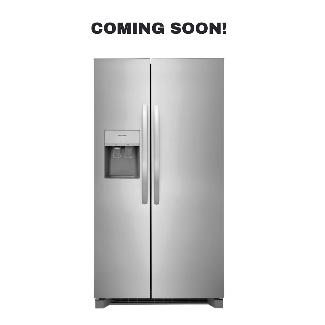 Shop this FRIGIDAIRE 26 cu. ft. Side-by-Side Refrigerator scratch and dent deal at Appliance Shark in Overland Park, KS.