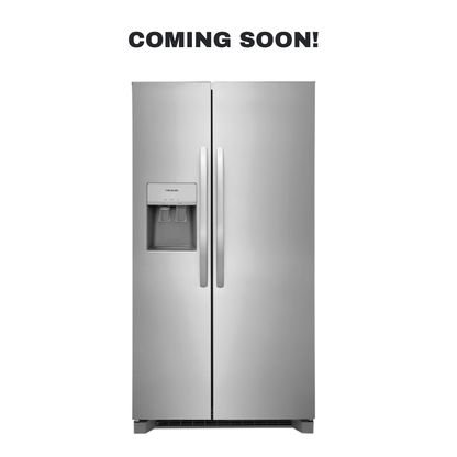 Shop this FRIGIDAIRE 26 cu. ft. Side-by-Side Refrigerator scratch and dent deal at Appliance Shark in Overland Park, KS.