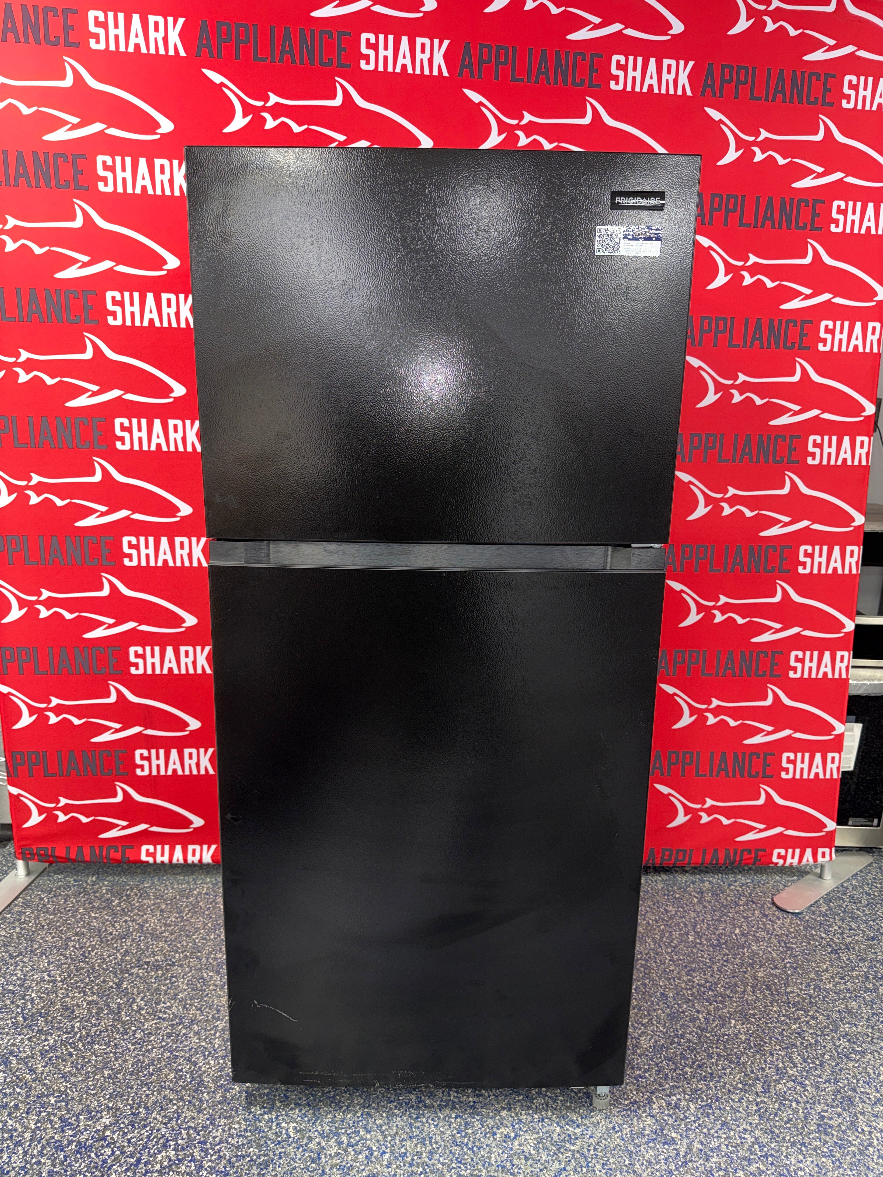 Shop this FRIGIDAIRE 19 cu. ft. Top Freezer Refrigerator scratch and dent deal at Appliance Shark in Overland Park, KS.