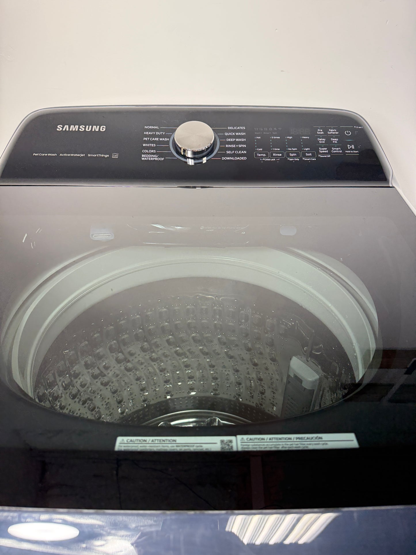 Samsung Top Load Washer with Super Speed Wash, Soft-Close Lid, and Self Clean at the Best Discount Appliance Store in KC Area