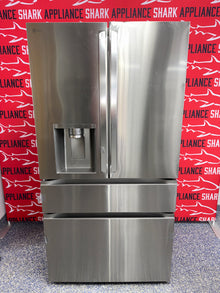 Discount LG French door refrigerator at Appliance Shark. Overland Park, KS’s premier scratch-dent appliance store.
