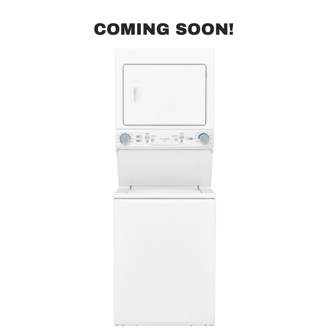Discount Frigidaire laundry center at Appliance Shark. Overland Park, KS’s premier scratch-dent appliance store.