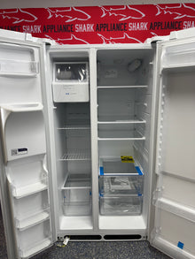 Affordable FRIGIDAIRE side-by-side refrigerator at Appliance Shark. Kansas City’s best appliance store.