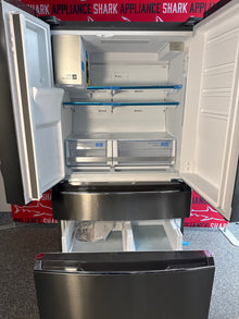 Scratch-dent FRIGIDAIRE Gallery French door refrigerator at Appliance Shark. Kansas City's best scratch-dent appliance store.