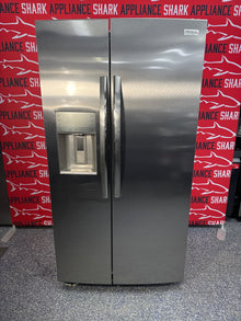 Scratch-dent FRIGIDAIRE Gallery side-by-side refrigerator at Appliance Shark. Kansas City's best scratch-dent appliance store.