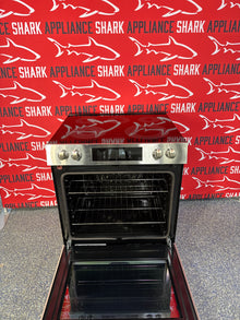 Scratch-dent Frigidaire Gallery electric range at Appliance Shark. Kansas City's best scratch-dent appliance store.